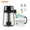 VEVOR 1.5L/H Distilling Speed 4L Water Distiller Treatmen Purifier Filter Touch Screen Time Setting 304 Stainless Home Appliance 1