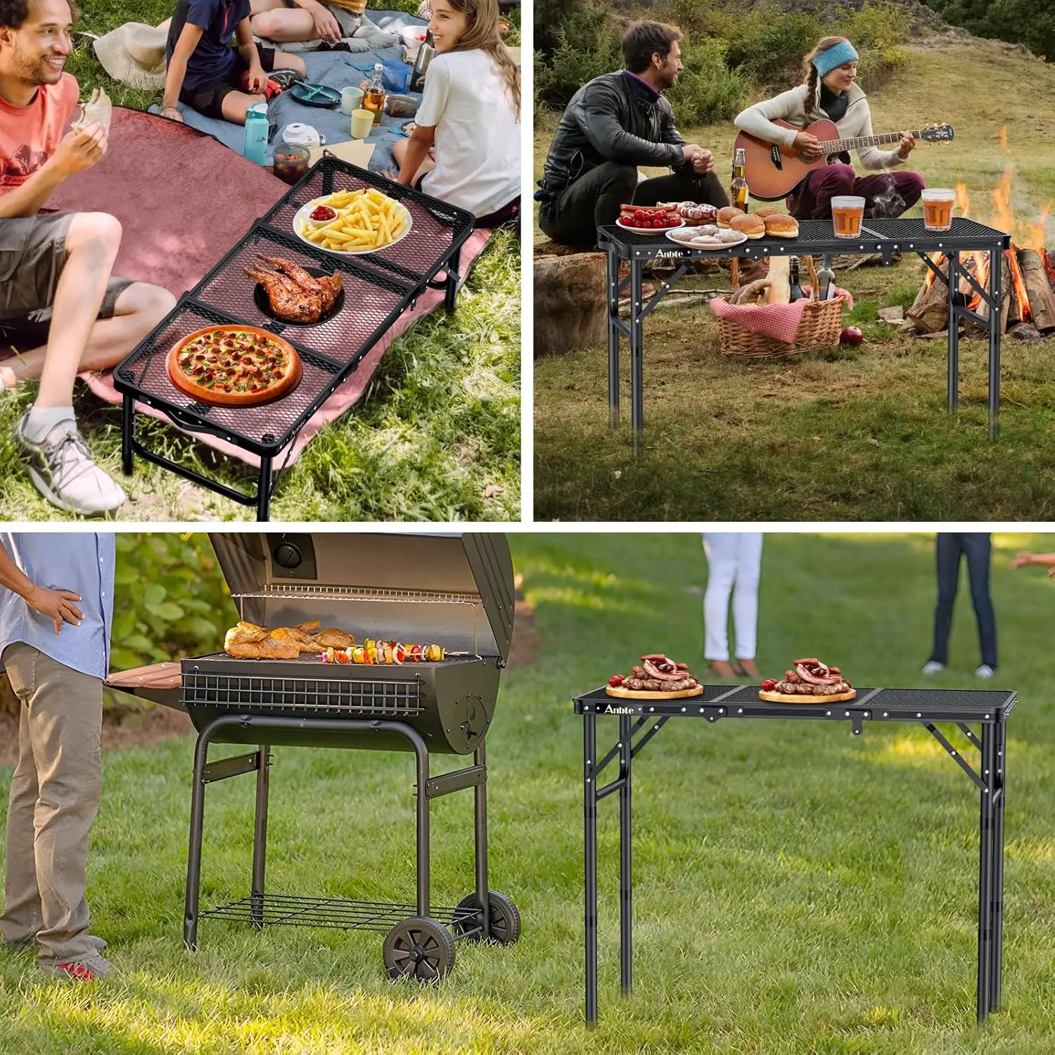 Folding Grill Table 4