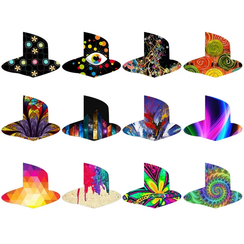 12PCS Custom Vinyl Decal Skin Sticker For PS5 Console Glossy Logo Underlay For PS5 Disk Digital Version For PS5 Accessories 