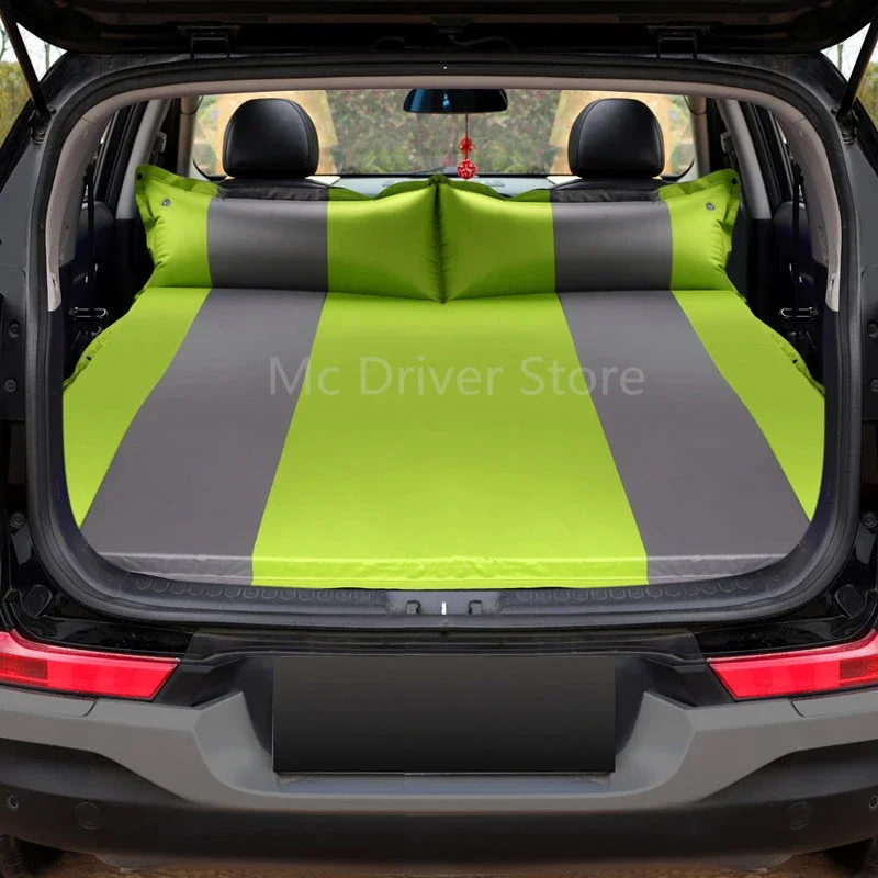 Car Travel Bed SUV Outdoor Camping Rear Trunk Mattress Inflatable Foldable Twin Mattress Auto Sofa Rest Cushion