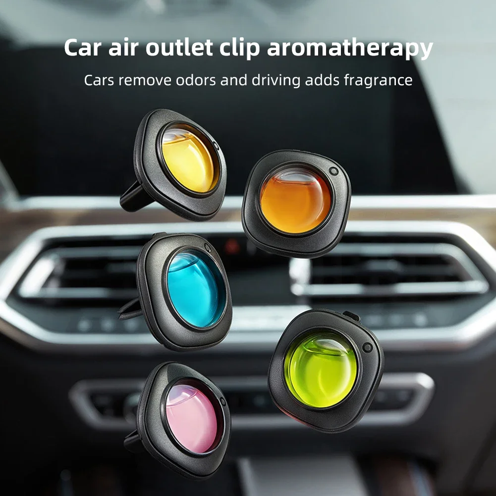 Enhanced Car Air Freshener Clips - Long-Lasting Aromatherapy Scent Decor