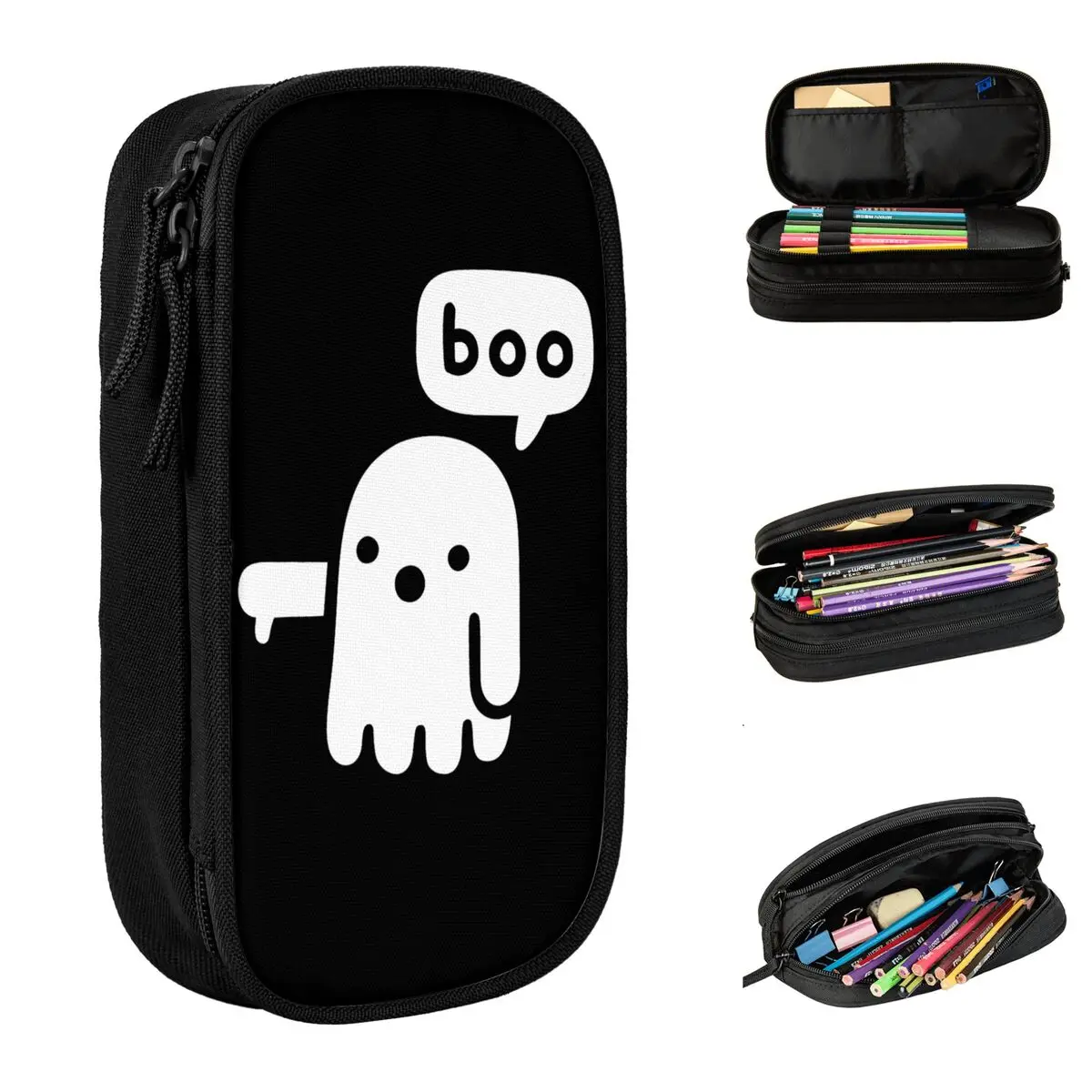 

Ghost Of Disapproval Pencil Cases Pencilcases Pen for Girls Boys Big Capacity Bags Students School Gifts Stationery