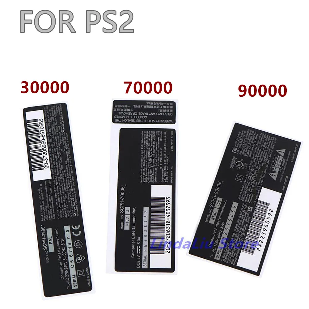 

300pcs Replacement Host Seal Sticker Label for Sony Playstation 2 PS2 3W 7W 9W 30000 70000 90000 Console Host Seal