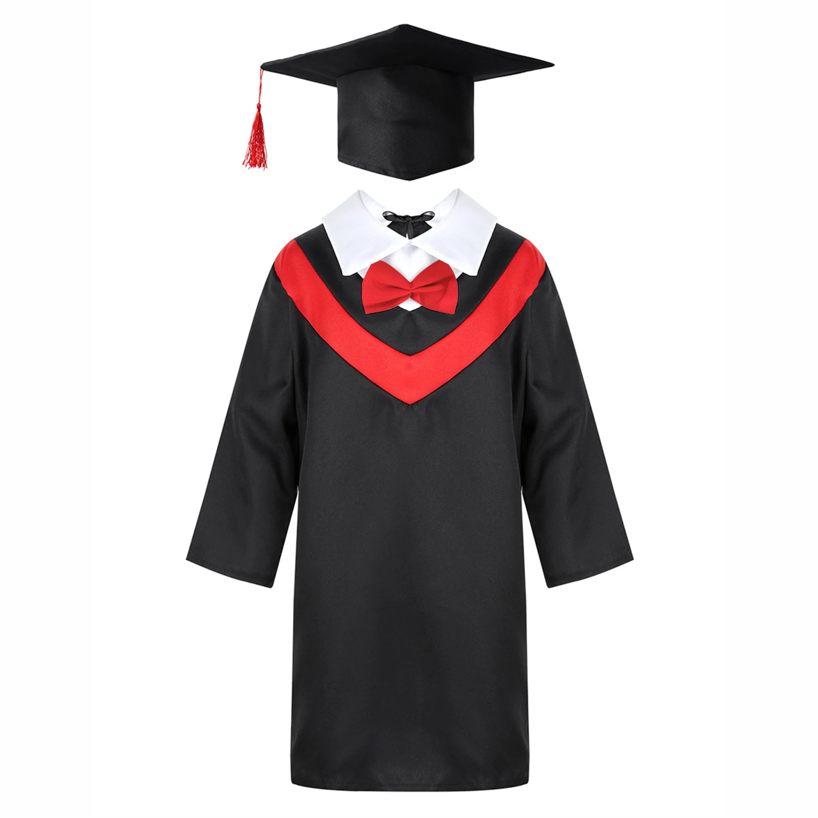 Childrens Graduation Cap Gown | Graduation Cap Dress Children - Kids  Children Girls - Aliexpress