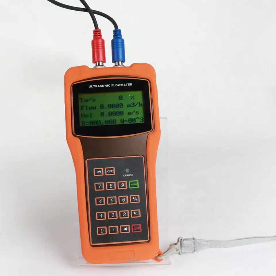 TUF-2000H Digital Ultrasonic Flowmeter TS-2 TM-1 TL-1 Transducer Optional Measuring Range DN15-6000mm Alcohol Oil Sewage IP68