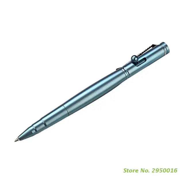 Titanium Legering Bolt Action Pen Intrekbare Balpen Metalen Handtekening Pen  Glad Te Schrijven Voor Outdoor Self-Bescherming - AliExpress