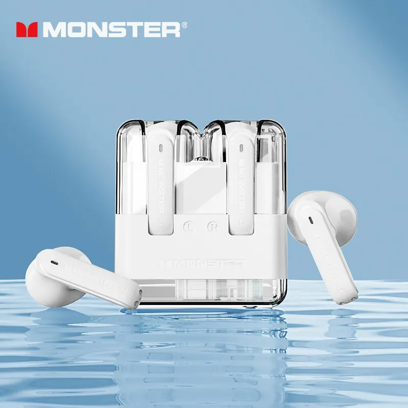 Monster Xkt01 Semi-in-ear Com Cancelamento De Ruído Para Jogos