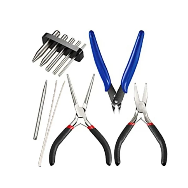 3D Metal Puzzle Manual Making Tool Kit Needle Nose Pliers Styling Pliers  Scissors Metal Assembly Model Tools Tweezers Pincers - AliExpress