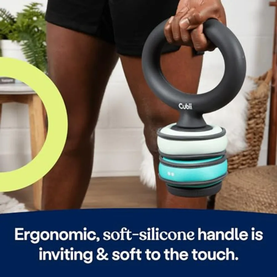 Build Adjustable Kettlebell Set - Includes Two SoftRings Removable Interchangeable Soft Weights