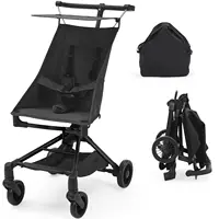 Poussette de voyage légère pour bébé, compacte et adaptée aux avions, conception pliante à une main, parfaite pour les tout-petits 1