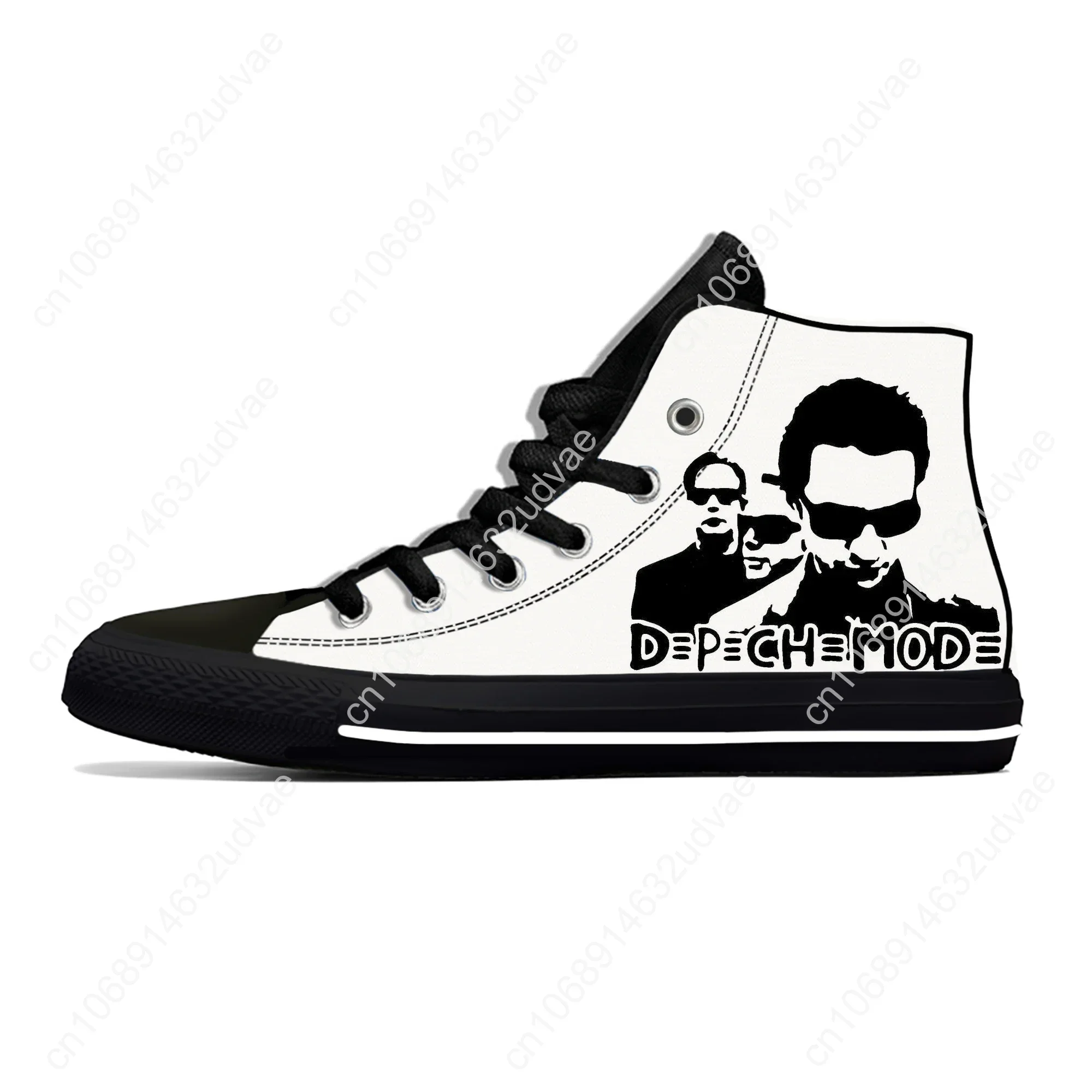 Depeche Band High Top Sneakers Mode Mens Womens Teenager Casual Shoes DM Canvas Running Shoes 3D Printed Lightweight Shoe