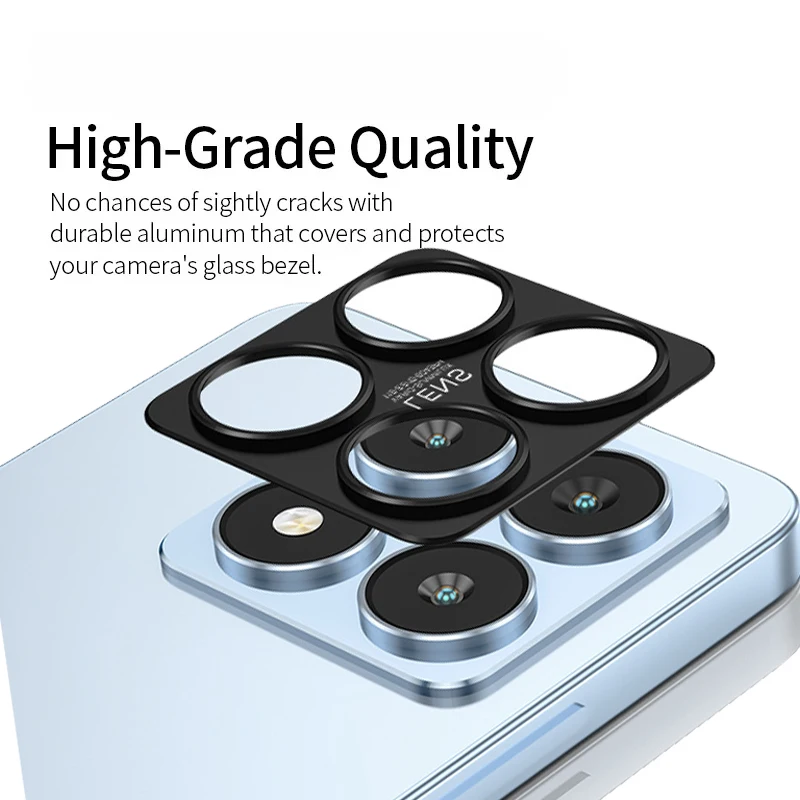 Enhanced Aluminum Lens and Screen Protector - Shockproof Display Protection
