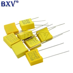 20PCS X2 Safety Capacitor 10mm 275VAC 275V 0.01UF 0.022UF 0.033UF 0.047UF 0.1UF 0.15UF 0.22UF 0.33UF 0.47UF Polypropylene Film