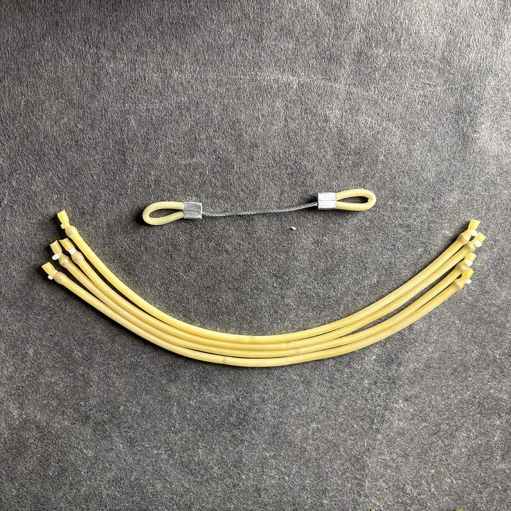 Rohrförmiges Gummiband, Schießzubehör, Gummiband-Zubehör für Stahlkugel-Schleudern, professionelle Jagdwerkzeuge – Detail 7