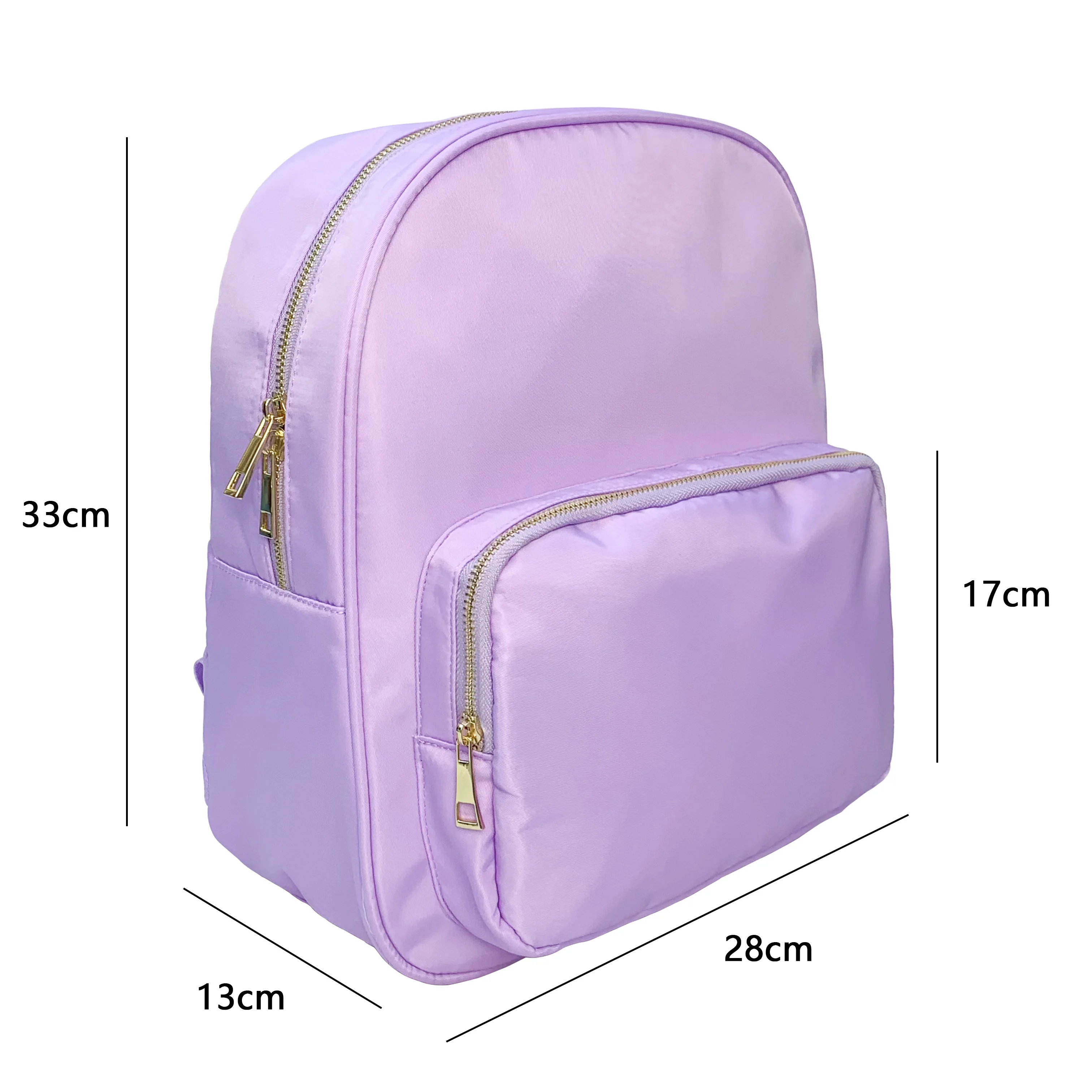 Can DIY design nylon waterproof backpack student backpack outdoor travel storage bag 3