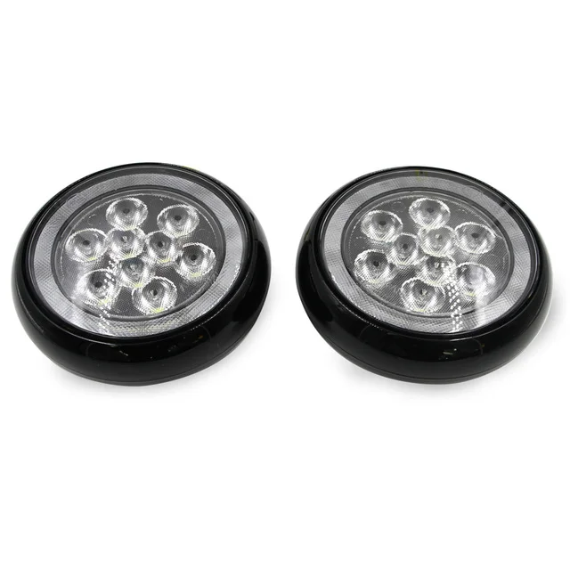 Phares Antibrouillard Pour MINI R55 R56 R57 R58 - Boîtier Fumé, Lentille Claire - Sans Ampoules