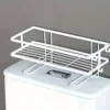 1pc Bathroom Over The Toilet Storage Shelf, Bathroom Storage Organizer Bathroom Storage Rack Shampoo Shower Gel Holder Organizer 6