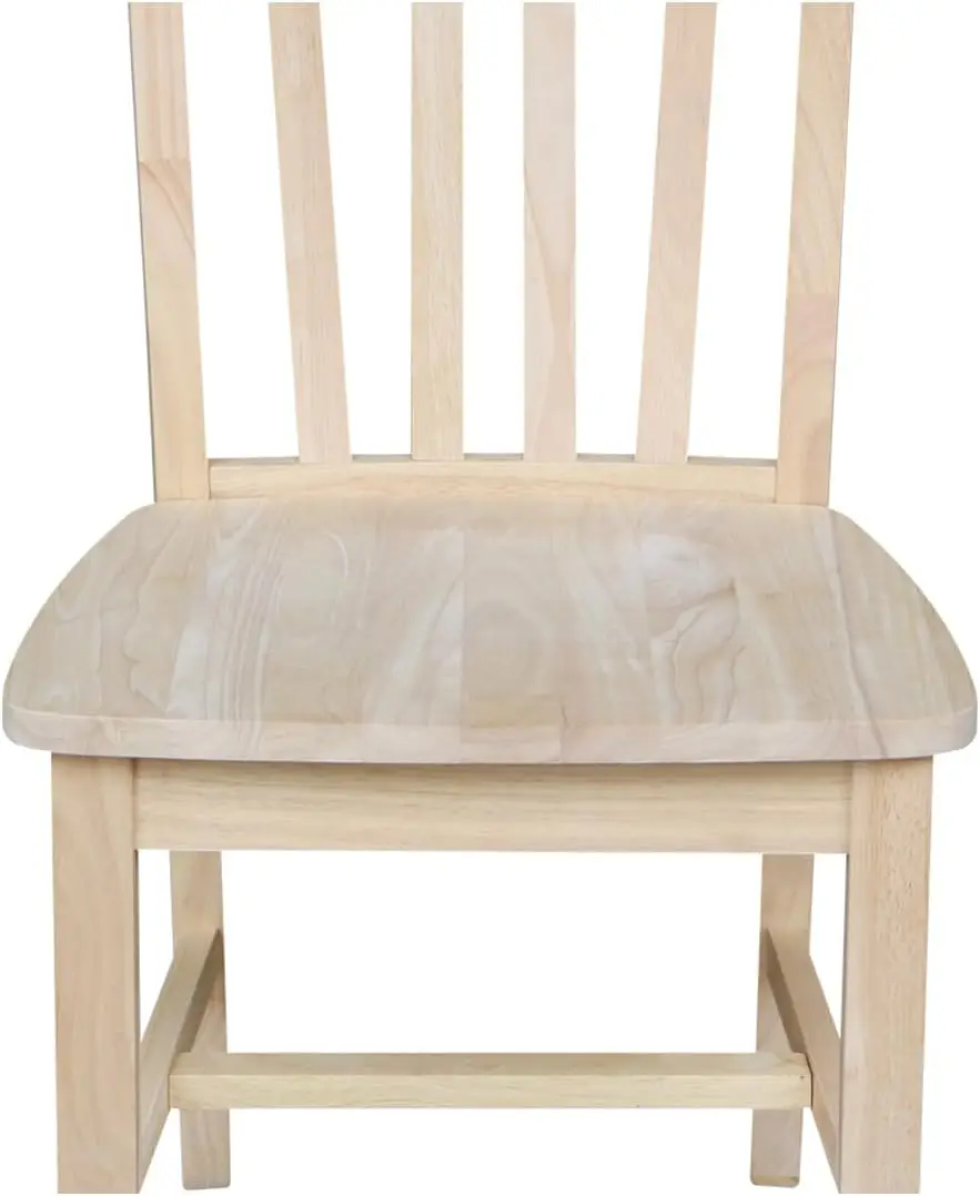 Concepts Pair of Cafe Chairs, Unfinished