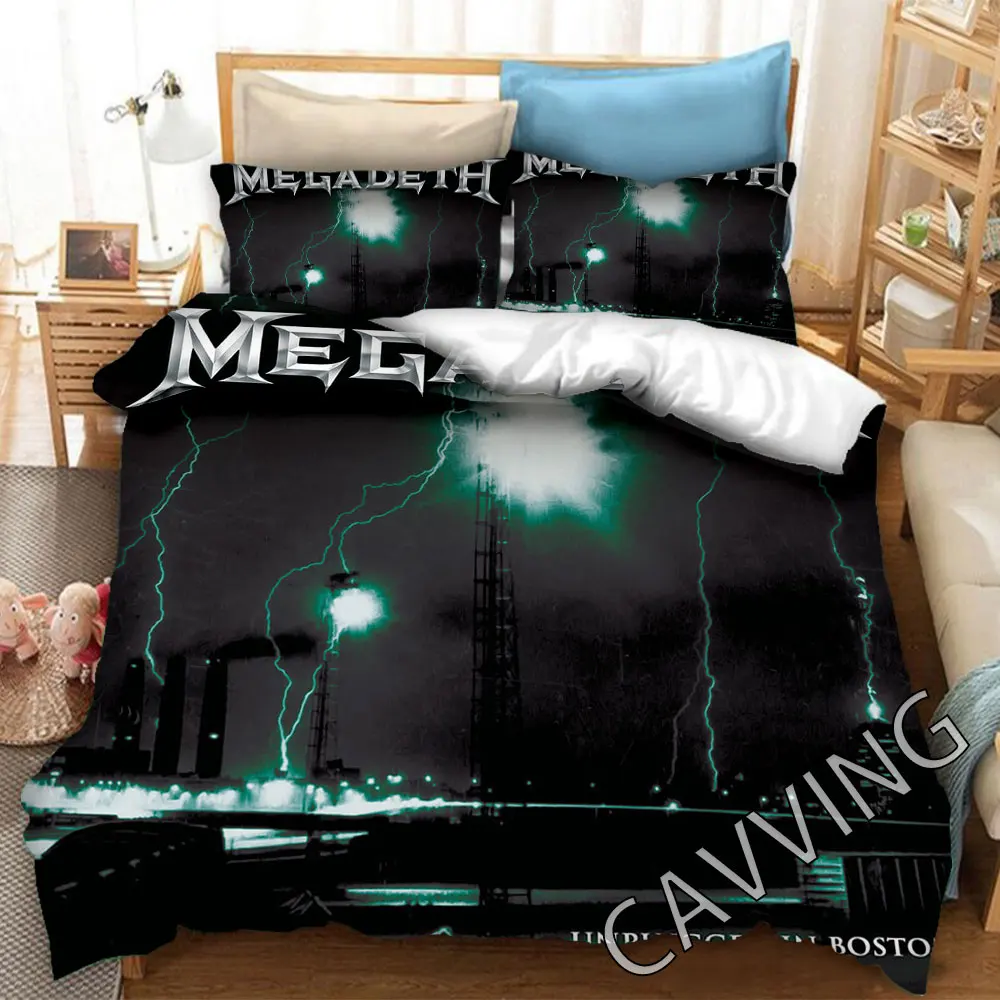 Rock Band 3D Printed Bedding Set Duvet Covers & Pillow Cases Comforter Quilt Cover (US/EU/AU Sizes)   H02 deep pocket queen sheets Bedding Sets