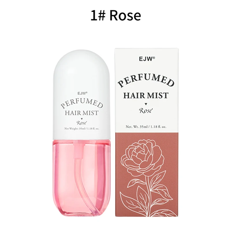 Rose Enchanting Hair Fragrance Mist - Довготривалий нежирний зволожує освіжаючий і спокусливий теплий квітковий аромат для жінок