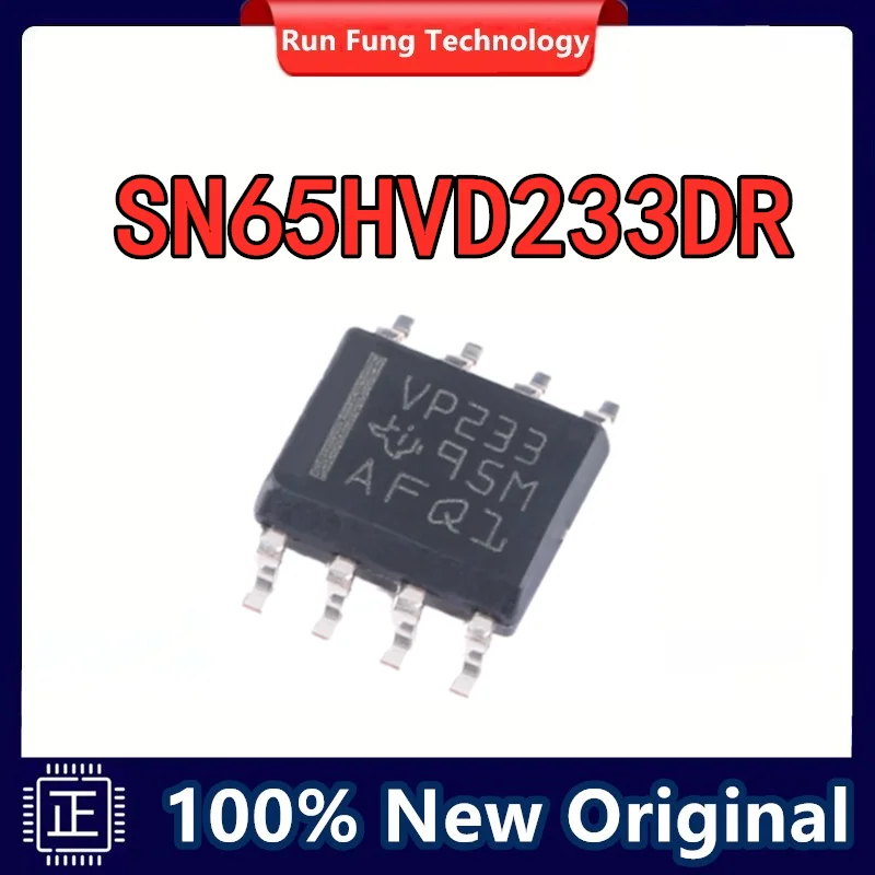 

5 шт./лот SN65HVD233DR VP233 SOP8 полудуплексный интерфейс приемопередатчик IC chip 100% Новый оригинальный фотоэлемент