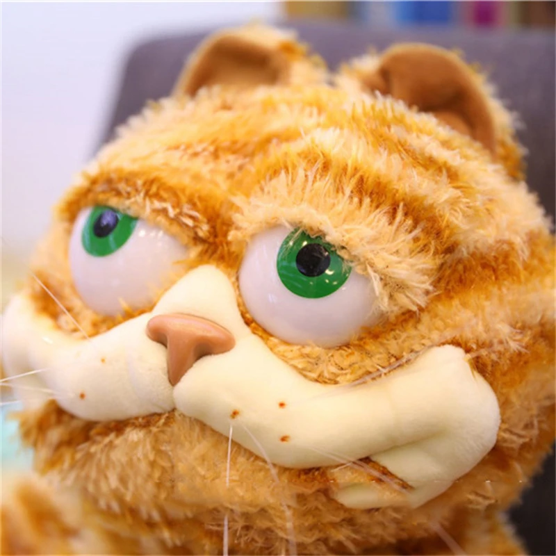 plush doll Garfield fat cat cute kawaii fluffy soft classic cartoon characters stuffed toy ugly cat sofa pillow Christmas gift