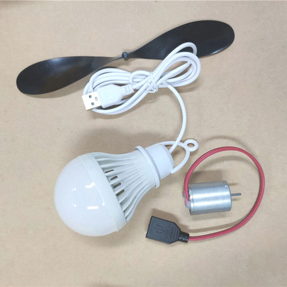 Wind Propeller DIY Set Power Energy Generator Alternative Bulb Generator Generating Wind Power Generation solar wind generator