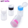 75ML Nail Art Mini Pump Dispenser Empty Bottle Acrylic Gel Polish Remover Cleaner Liquid Container Storage Small Pressure 1