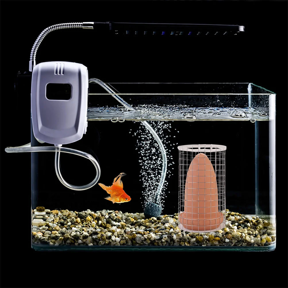 Aquarium Spawning Bucket Fish Breeding Cone Incubator Angelfish Stone Baby Ornament