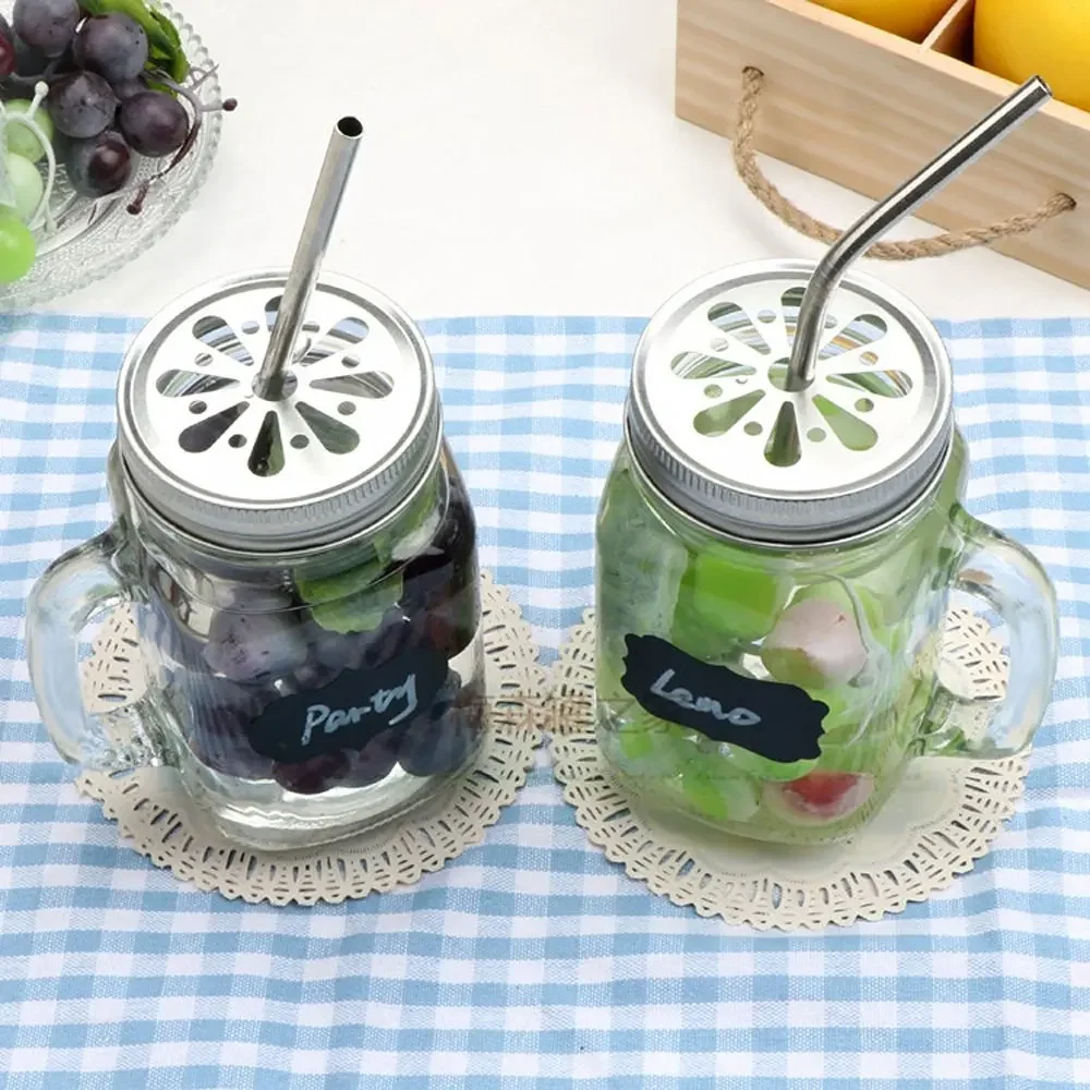 Eco-Friendly Reusable Stainless Steel Drinking Straws with Cleaning Brush