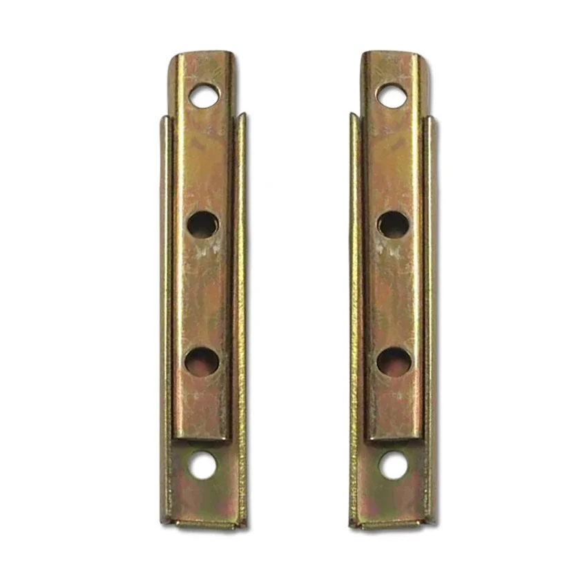 4Pcs/2set Furniture Bed Buckle Insert Connector Hinge Home Sofa Bolt Connecting Pins Accessories, Furniture Bolts Buckle Hinges