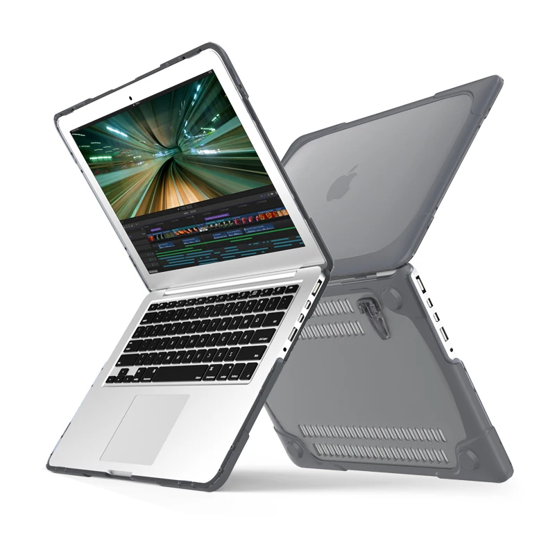 Capa à Prova de Choque para Laptop Capa de Proteção para Air 13 A1369 A1466 Md760 Retina 13 15 A1502 A1425 Md212 A1398 Mc975 Mc976