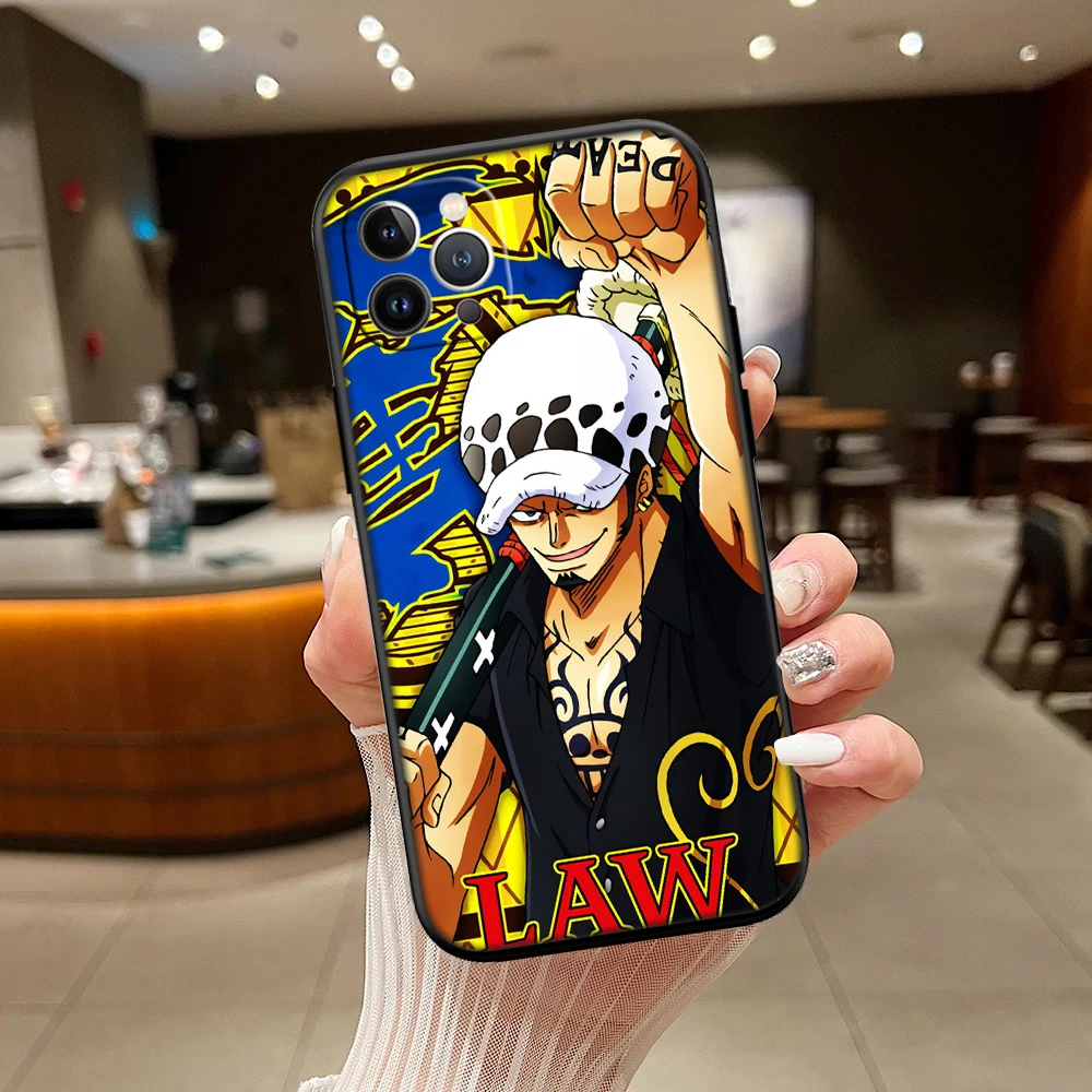 Premium One Piece Law High-End Shell Phone Case