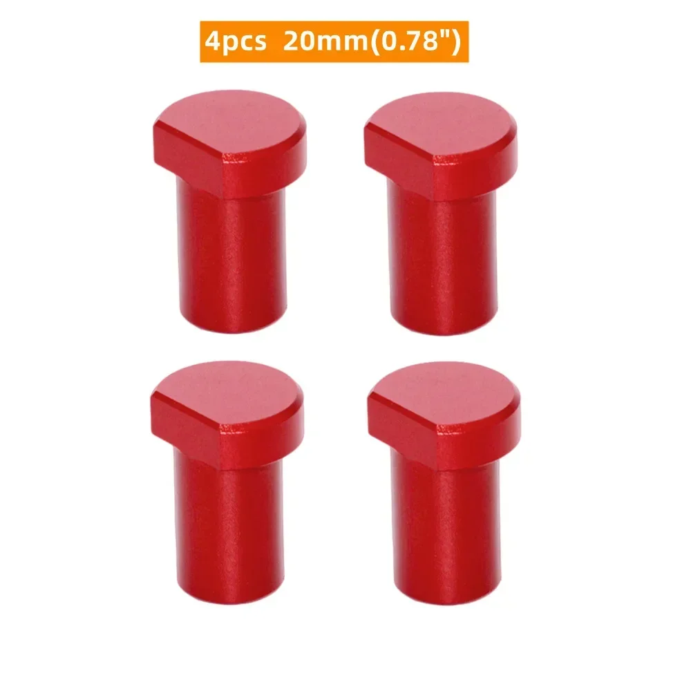 Aluminum Alloy Workbench Peg Stops for Dog Hole Positioning and Planing