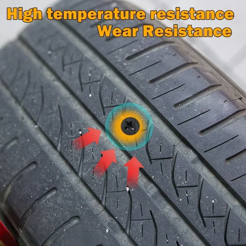 Rubber Tire Repair Nails for Cars Motorcycles Trucks