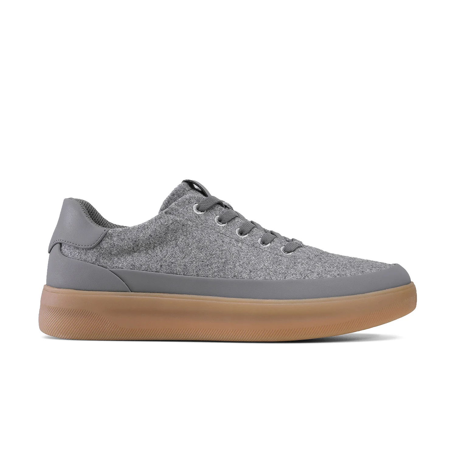 Wool shoes gray