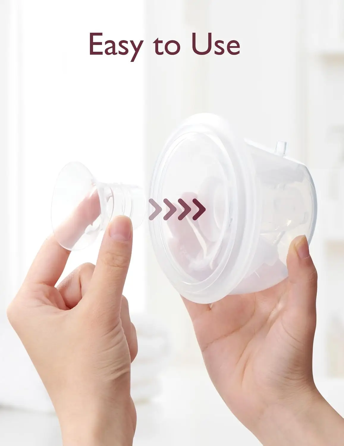 Silicone Flange Inserts for Breast Pumps Electric Breast Pumps Shield Nipple Tunnel Narrow Connector Feeding Essential 5