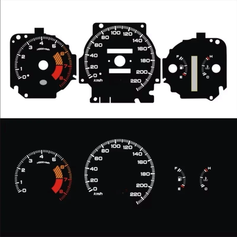 SD Motor EL Glow Gauge for Civic EK 1996 1999 Manaul Automatic Transmission