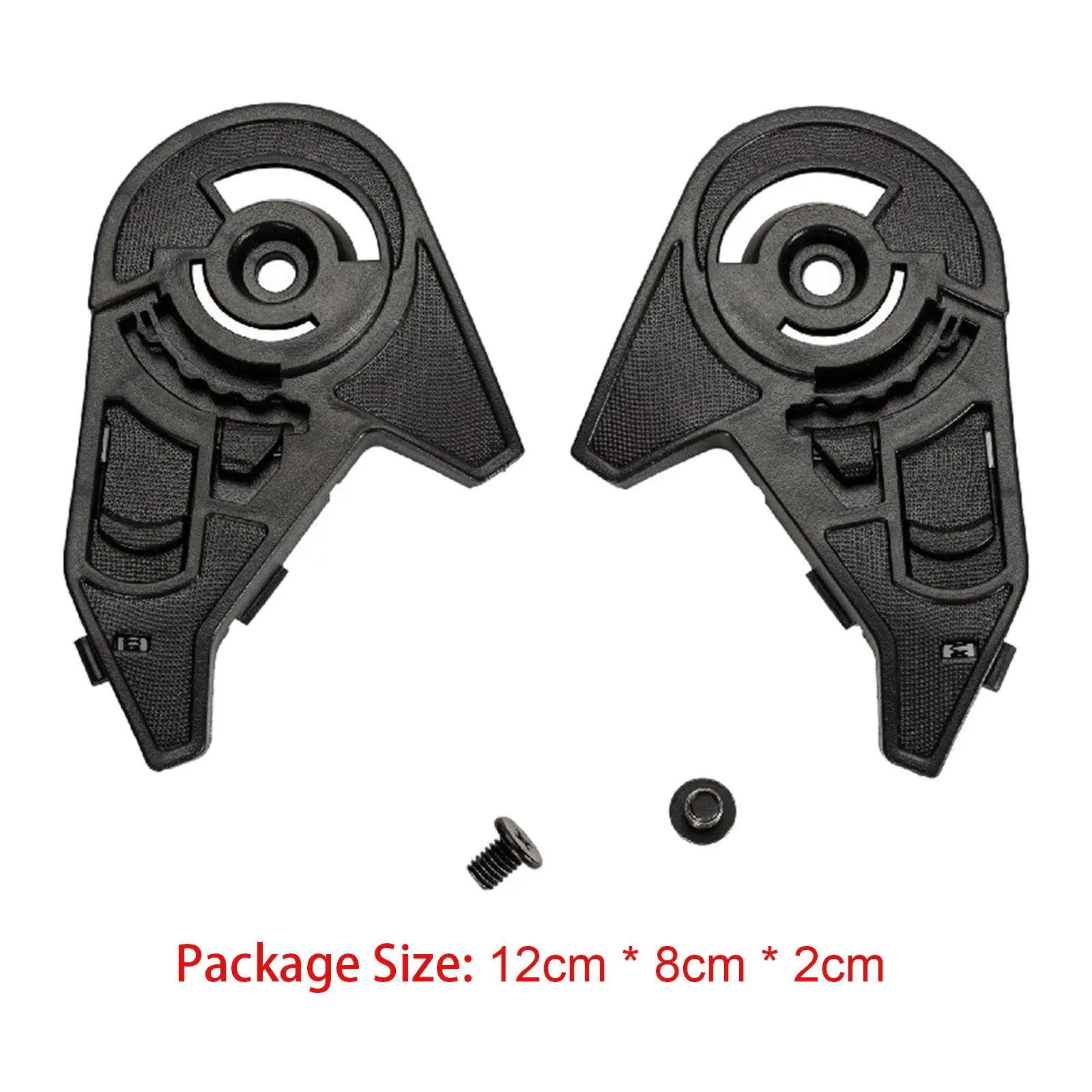 2 Pieces Motorcycle Helmets Visor BaseScrews, for Shaft 562 Helmet