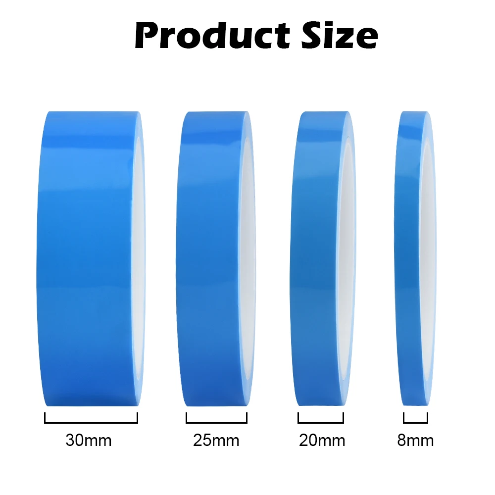Transfer Tape 10m/Roll 10mm 20mm 30mm Width Double Side Thermal Conductive Adhesive For Chip PCB GPU CPU LED Strip Heatsink