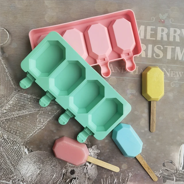 Mini Popsicle Ice Cream Ice Cream Mold With Lid For Household Silicone To  Make Sorbet Small Popsicle Mold Box - AliExpress