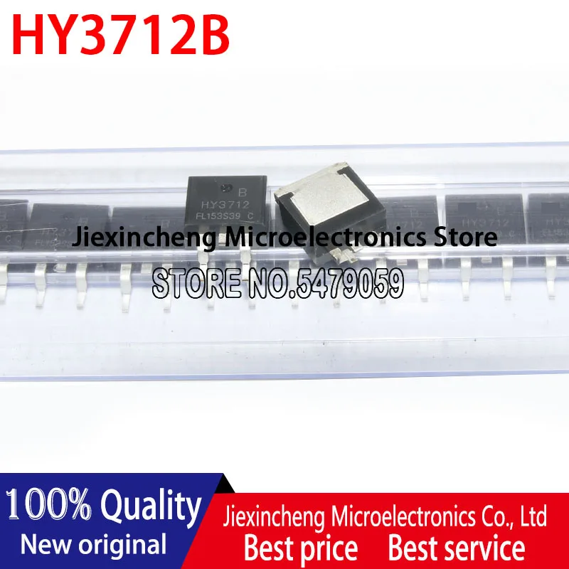 

10PCS New original HY3712B HY3712 125V 170A MOSFET TO-263