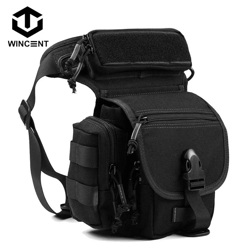 

Military 1000D Nylon Waterproof Men Tactical Waist Pack Leg Outdoor Leg Bag Belt Puch Hunting Bag Hiking Camping Cycling