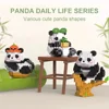 Cute Chinese Panda Building Blocks Sets DIY Educational Assembly Toys Bricks Mini Animals Model MOC Kids Christmas Birthday Gift 3