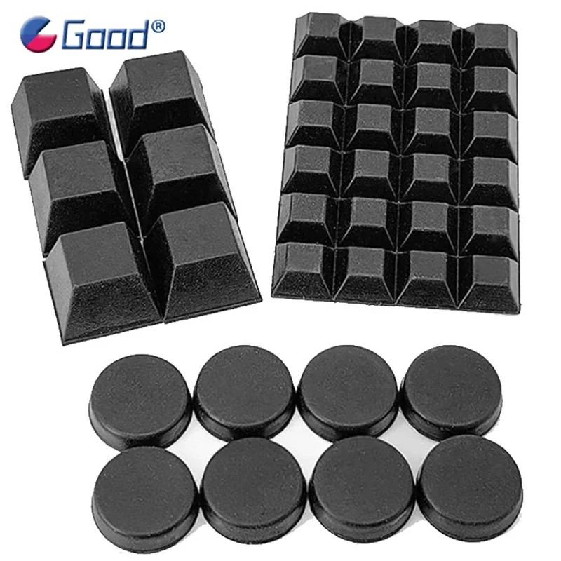 Self-Adhesive Rubber Leg Pads Self Stick Bumper Pad Appliance Gaskets Furniture Cabinet Anti-Skid Shock Absorber 4/8/10/20Pcs