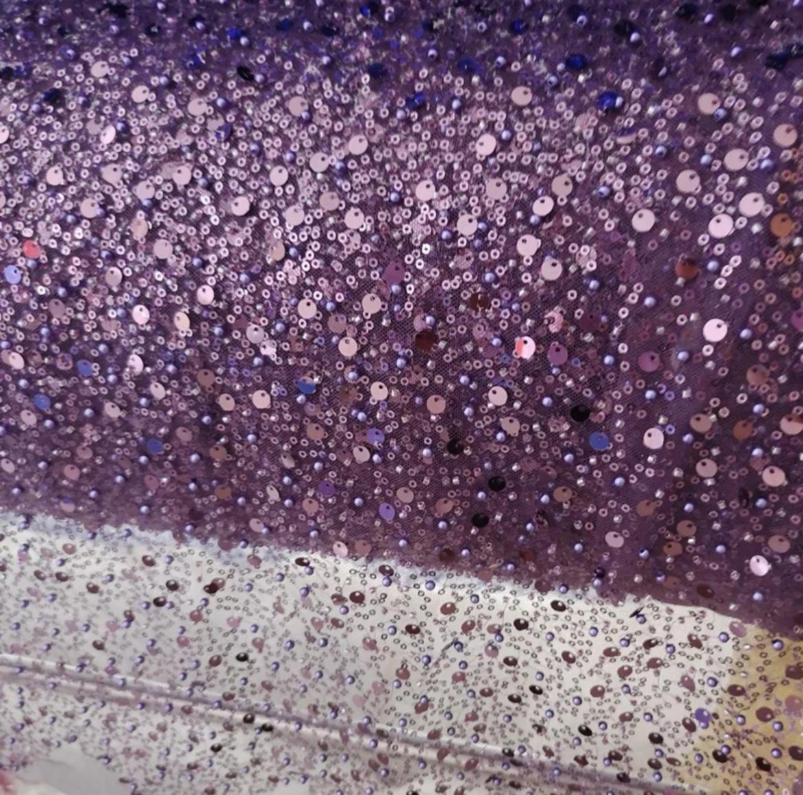 16 Colors beauty wedding dress beading fashion dress lace fabric with pearls 130cm width bridal lace fabric sell by yard