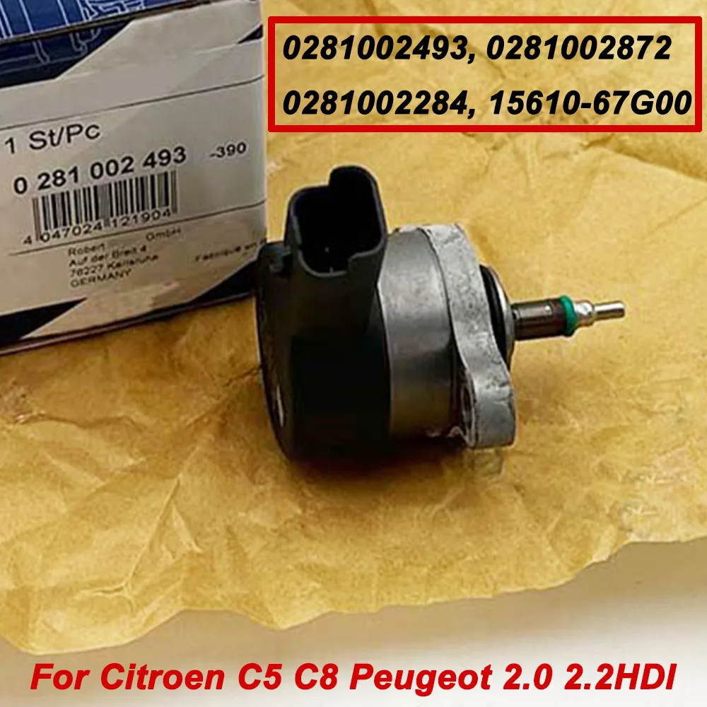 

Высококачественный регулятор давления топливного насоса 0281002493 0281002872 DRV Common Rail 0281002284 15610-67G00 для Citroen C5 C8 Peugeot