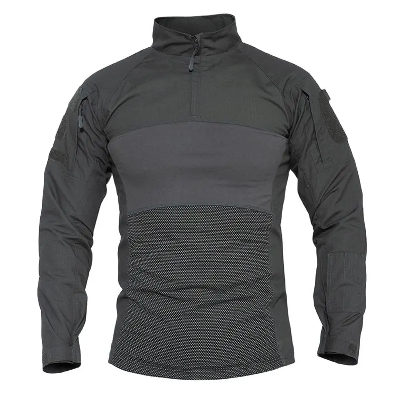 EKLENTSON Tactical Hunting T-Shirts Men Long Sleeve Work T Shirts Outdoor Sport Hiking Climbing Camping Shirt sport t shirt,long sleeve t shirt