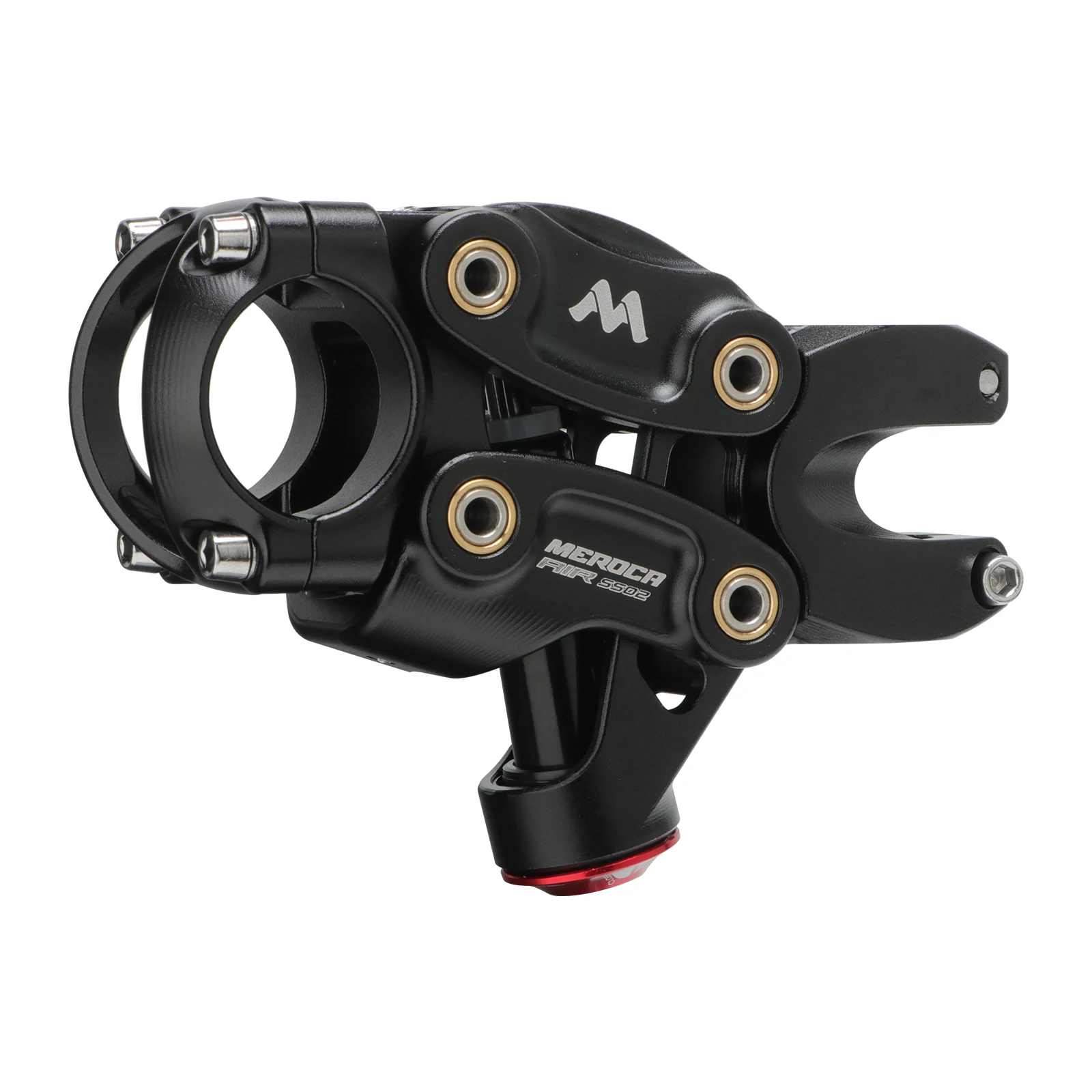 MEROCA Bicycle Suspension Stem Aluminum Alloy Five-Link Air Shock