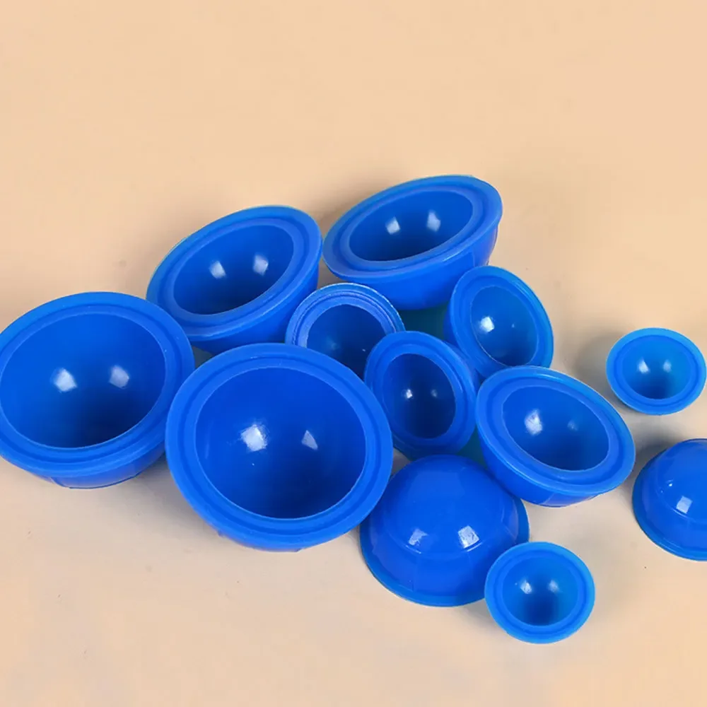 12pcs Chinese Medicine Relieve pain Cupping Tool household Body Massage Vacuum Cupping Universal Silicone Suction Cup Cupping 4